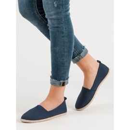 Navy Blue Slip On Tennarit sininen laivastonsininen 2