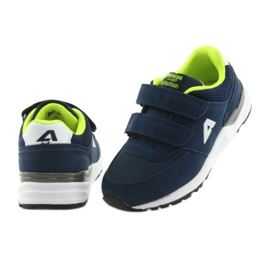 American Club BS09 tummansininen nahkapohjallinen vihreä laivastonsininen 4