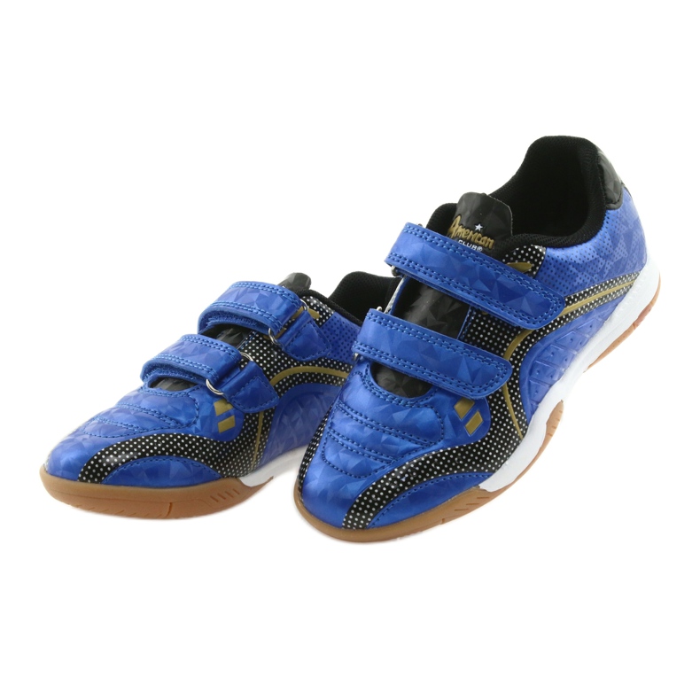 American Club Royal sisäurheiluhalli musta sininen keltainen 3