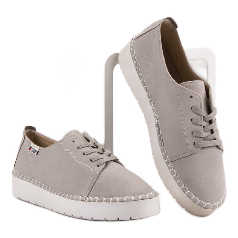 Harmaat sidotut kengät VICES 2