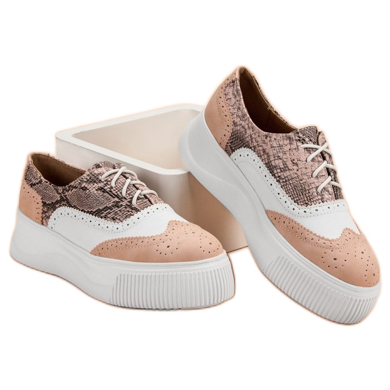 VICES Muodikkaat kengät vaaleanpunainen 2