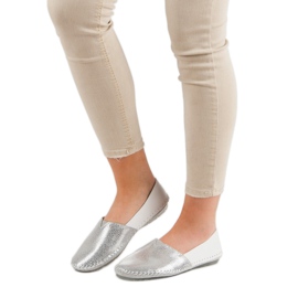 VINCEZA -nahkatossut harmaa 2