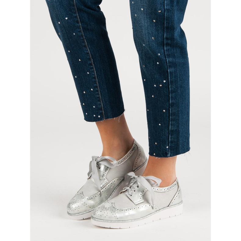 Vices Kengät sidottu nauhalla harmaa 1