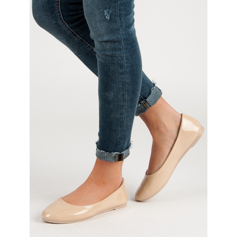 Lakatut VICES -ballerinat ruskea 2