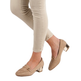 Kylie Korkeakorkoiset kengät ruskea 2