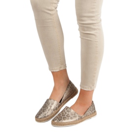 Kylie Spotted Espadrilles beige monivärinen 2