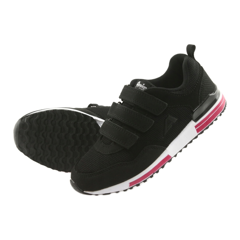 American Club 5 -pohjallinen, musta 5