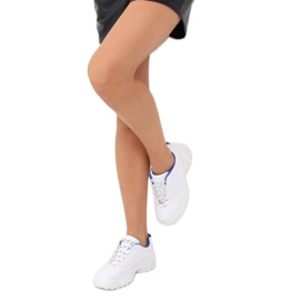 Valkoiset ja siniset urheilukengät 6256 Sininen valkoinen 1