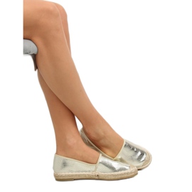 Metallikultaa Espadrilles A645-ESP-1 Gold kultainen 1