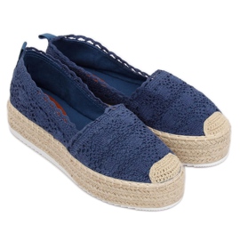 Pitsi Espadrilles tummansininen A8692 DK.BLUE laivastonsininen 2