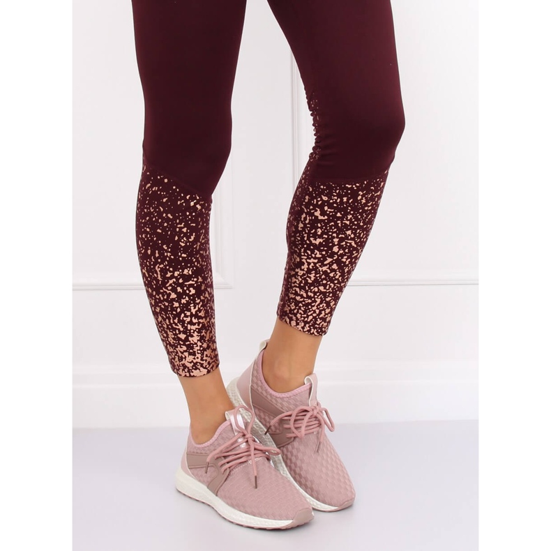 Vaaleanpunainen HY2807 Vaaleanpunaiset urheilukengät 1