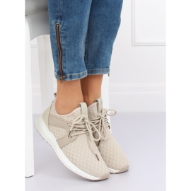 Beige HY2807 Beige urheilukengät 1