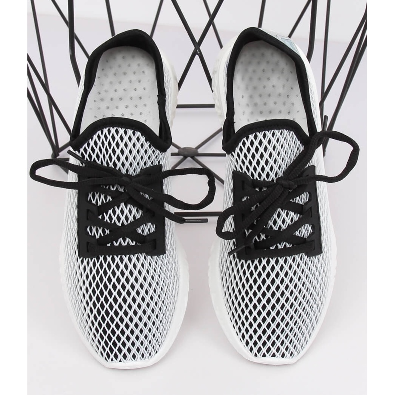 Musta PP-45 Mustat urheilukengät valkoinen 1