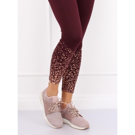 Vaaleanpunainen HY2820 Vaaleanpunaiset urheilukengät 1