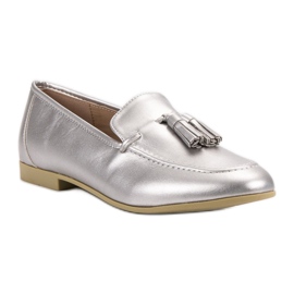 Fringed Silver Mokkasiinit VICES harmaa 1