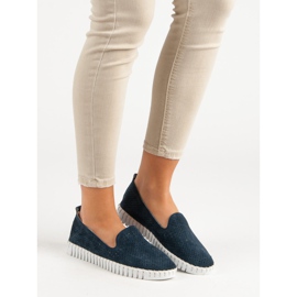 Filippo Navy Leather Lords sininen laivastonsininen 2