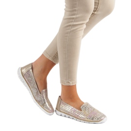 Filippo Muodikkaita nahkaherroja keltainen 2