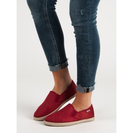 MCKEYLOR Burgundy Slipons punainen 1