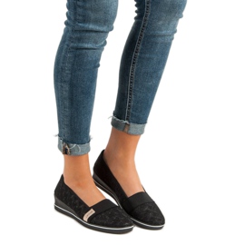 VINCEZA -tekstiilibaleriinit musta 1