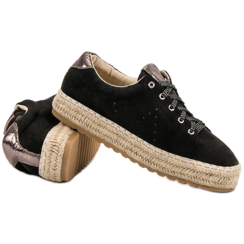 Seastar Sidotut Espadrilles musta 1 Seastar Sidotut Espadrilles musta 1