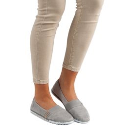 Kevyt VINCEZA Slipons harmaa 2