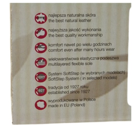 Naisten nahkapumput joustavalla pohjalla Arka 5137 beige 7