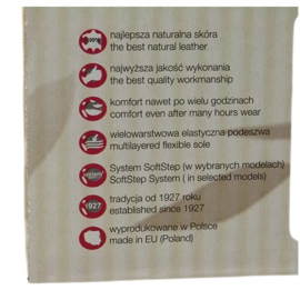 Arka Ark pumppaa naisten nahkaa joustava pohja 5137 harmaa 7