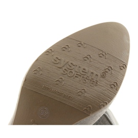 Arka Ark pumppaa naisten nahkaa joustava pohja 5137 harmaa 6