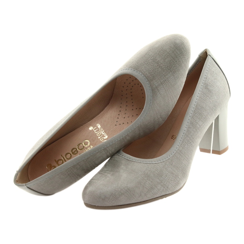 Arka Ark pumppaa naisten nahkaa joustava pohja 5137 harmaa 5