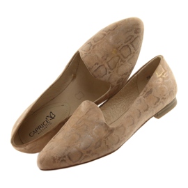 Lordsy -ballerinat naisille Caprice 24203 beige 5