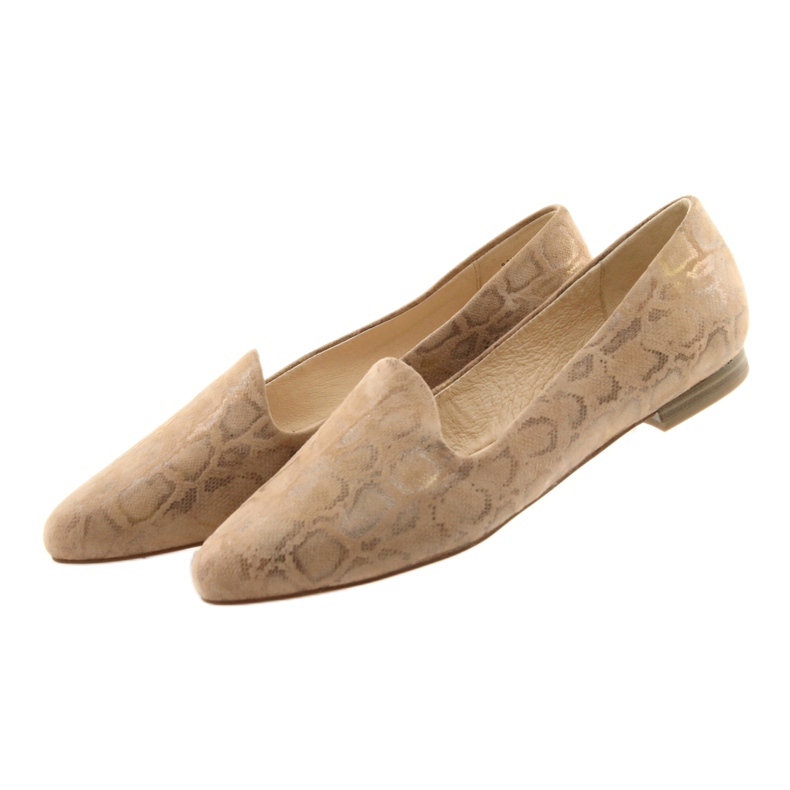 Lordsy -ballerinat naisille Caprice 24203 beige 4