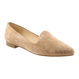 Lordsy -ballerinat naisille Caprice 24203 beige 1