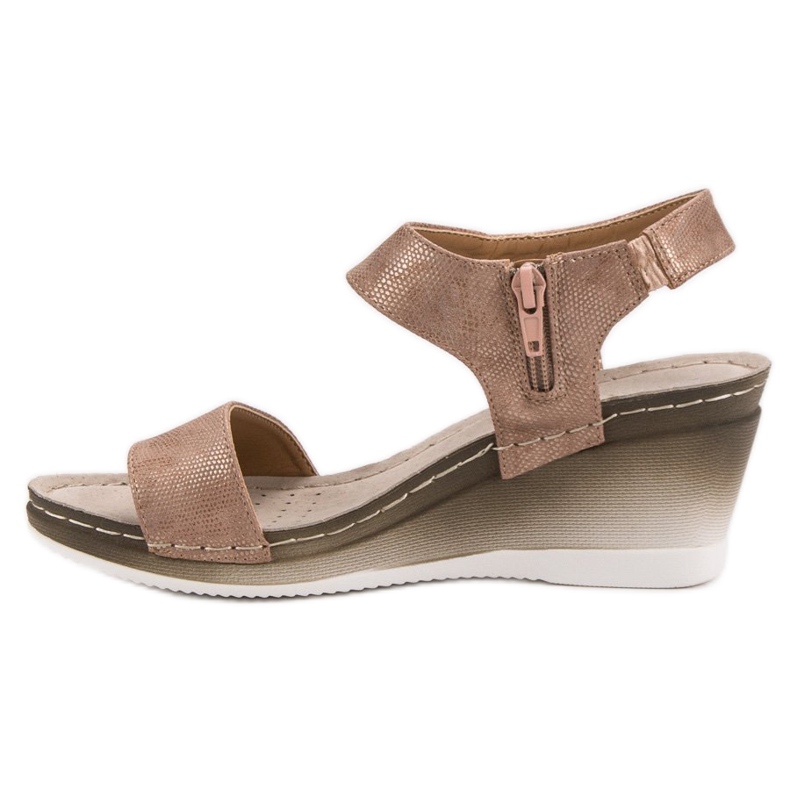 VINCEZA Wedge -sandaalit vaaleanpunainen 2