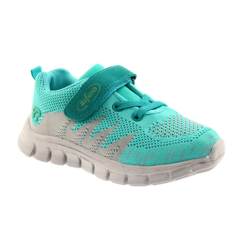 Befado lasten kengät, enintään 23 cm 516X027 harmaa vihreä 1