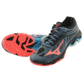 Mizuno Wave Lighting Z4 W V1GC180065 lentopallokengät harmaa 4