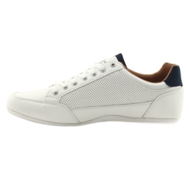 Mckey 901 valkoiset miesten urheilukengät valkoinen punainen laivastonsininen 2