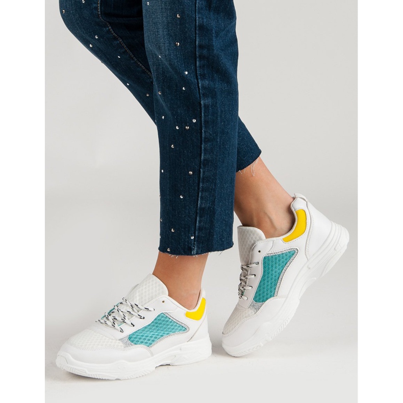 Mukavat urheilukengät valkoinen monivärinen 2