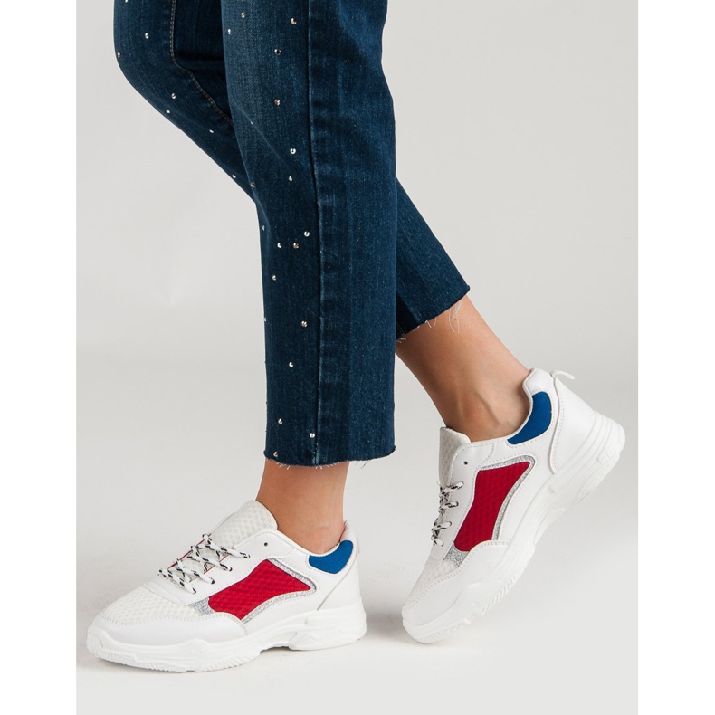 Mukavat urheilukengät valkoinen monivärinen 2