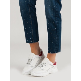 Mukavat urheilukengät valkoinen 1