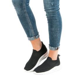 Tekstiiliset urheilujalkineet musta 1