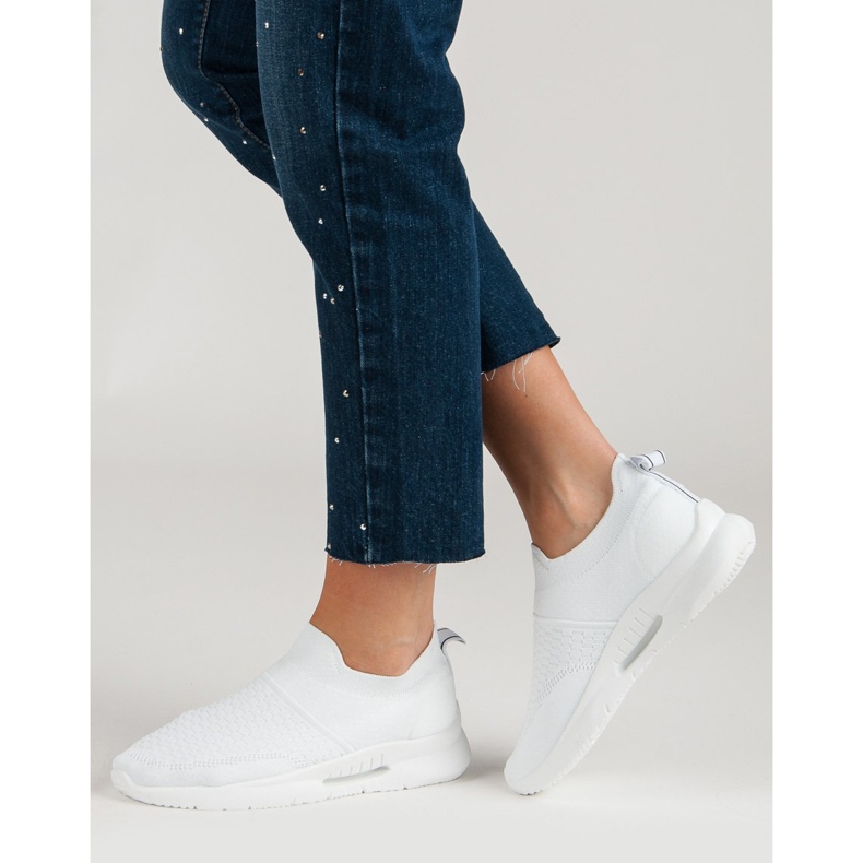 Tekstiiliset urheilujalkineet valkoinen 1