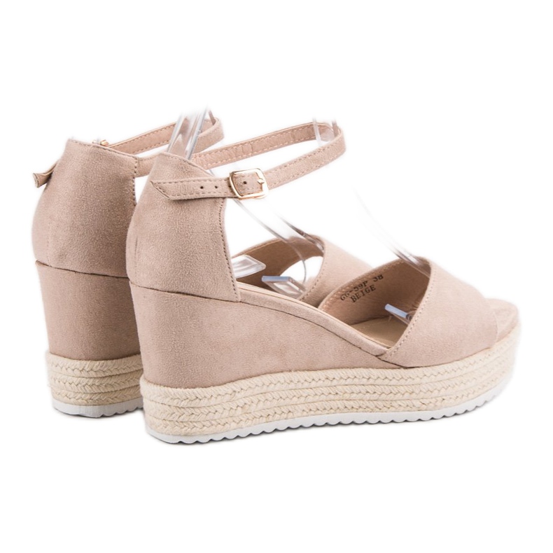 Seastar Beige Wedge Sandaalit 2