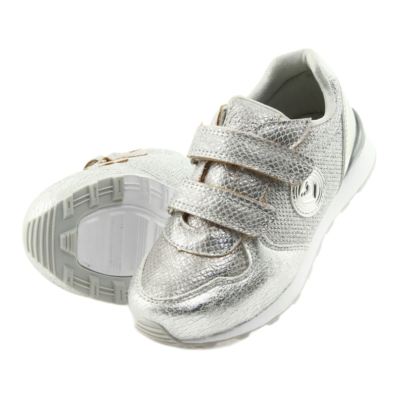 American Club ES26 hopeiset urheilukengät harmaa 11