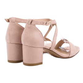 Seastar Mokkanahkaiset sandaalit baarissa ruskea 2