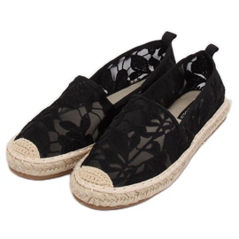 Mustat, avoimet espadrillit 68-130 Musta 2