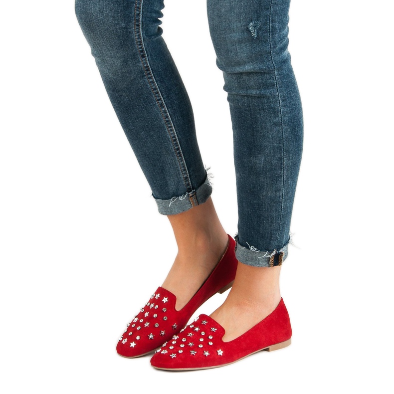 Punaiset herrat koristeilla punainen 1