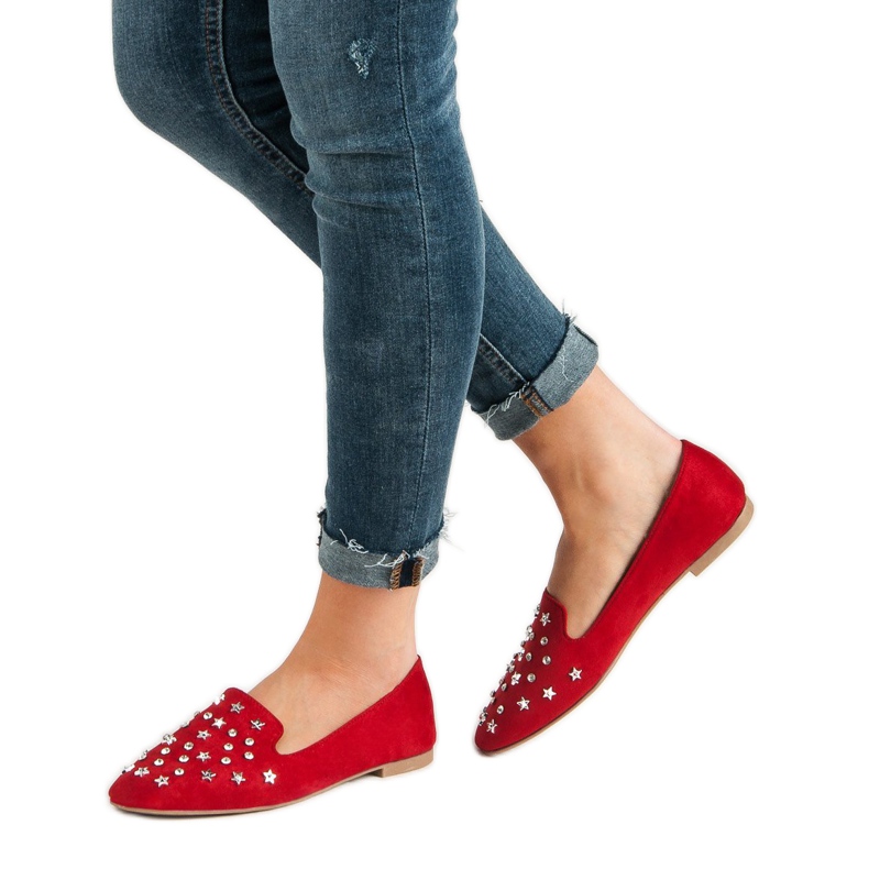 Punaiset herrat koristeilla punainen 2