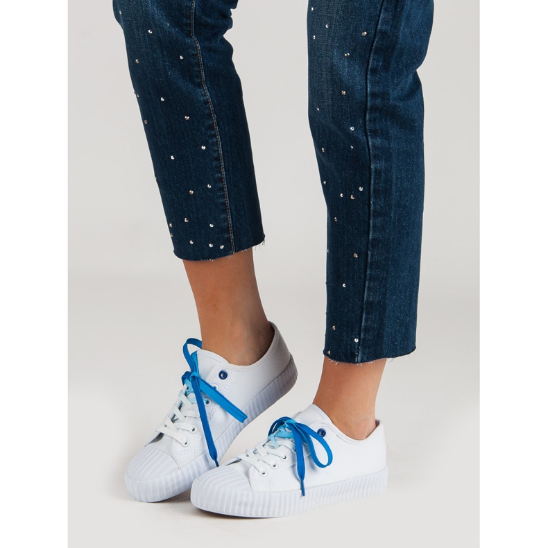 Yes Mile Muodikkaat valkoiset lenkkarit valkoinen 1