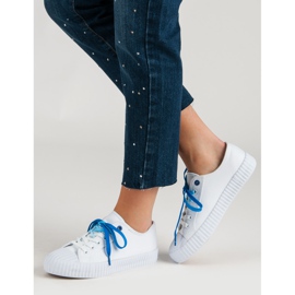 Yes Mile Muodikkaat valkoiset lenkkarit valkoinen 2