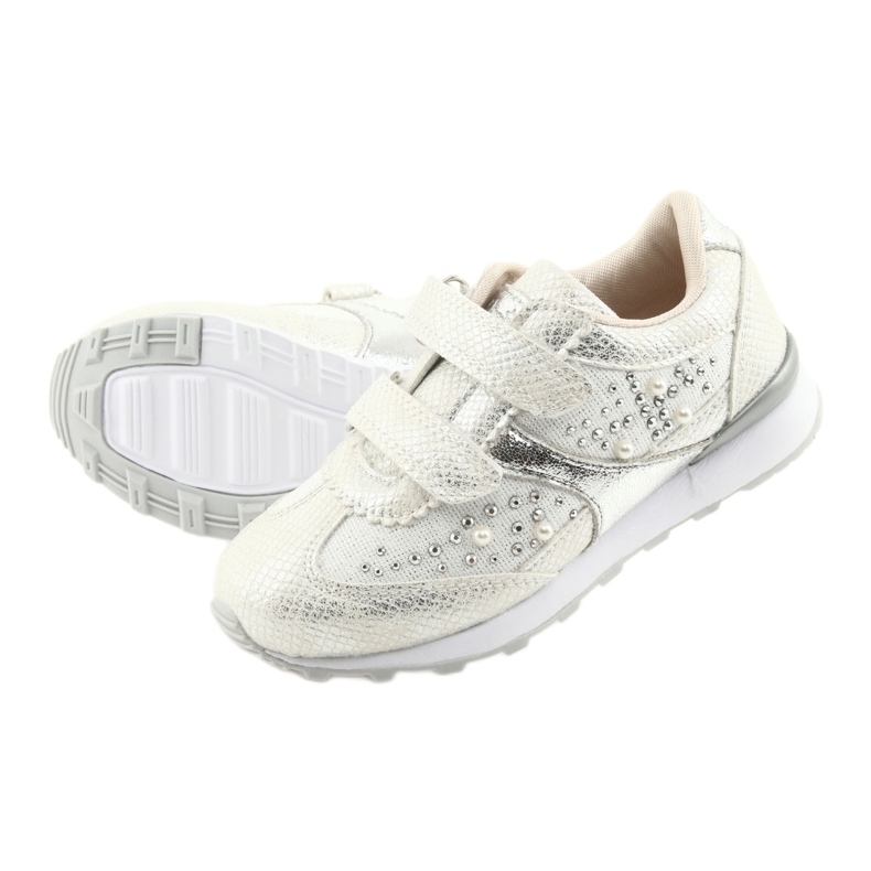 Urheilutytöt American Club ES19 hopea valkoinen harmaa 5